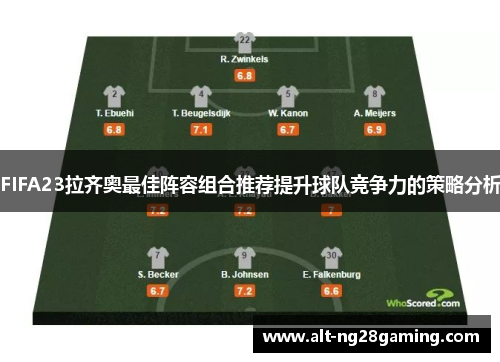 FIFA23拉齐奥最佳阵容组合推荐提升球队竞争力的策略分析